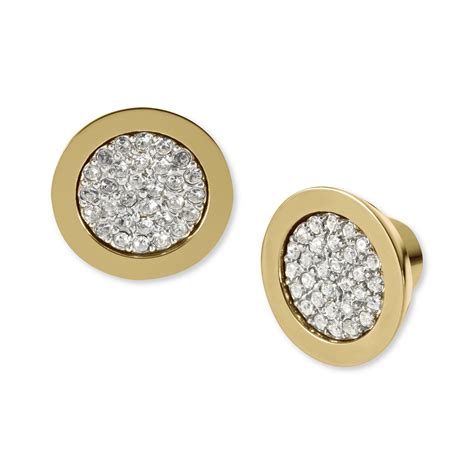 michael kors metallic stud ohrringe|michael kors studs uk.